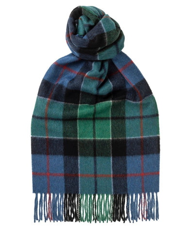 Joshua Ellis - Modern Tartan & Plaid Cashmere Scarf Ancient Lesley